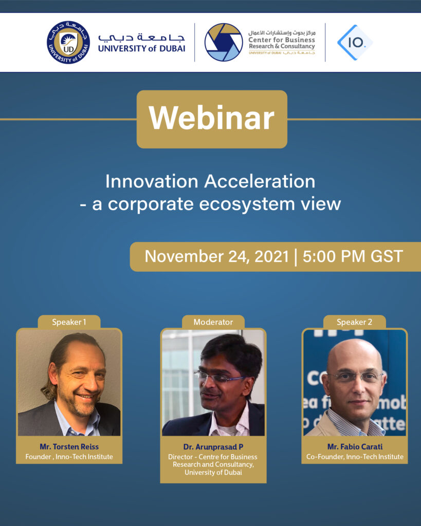 Innovation Acceleration – a corporate ecosystem view